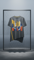 Asymmetric Hem Graphic Tee